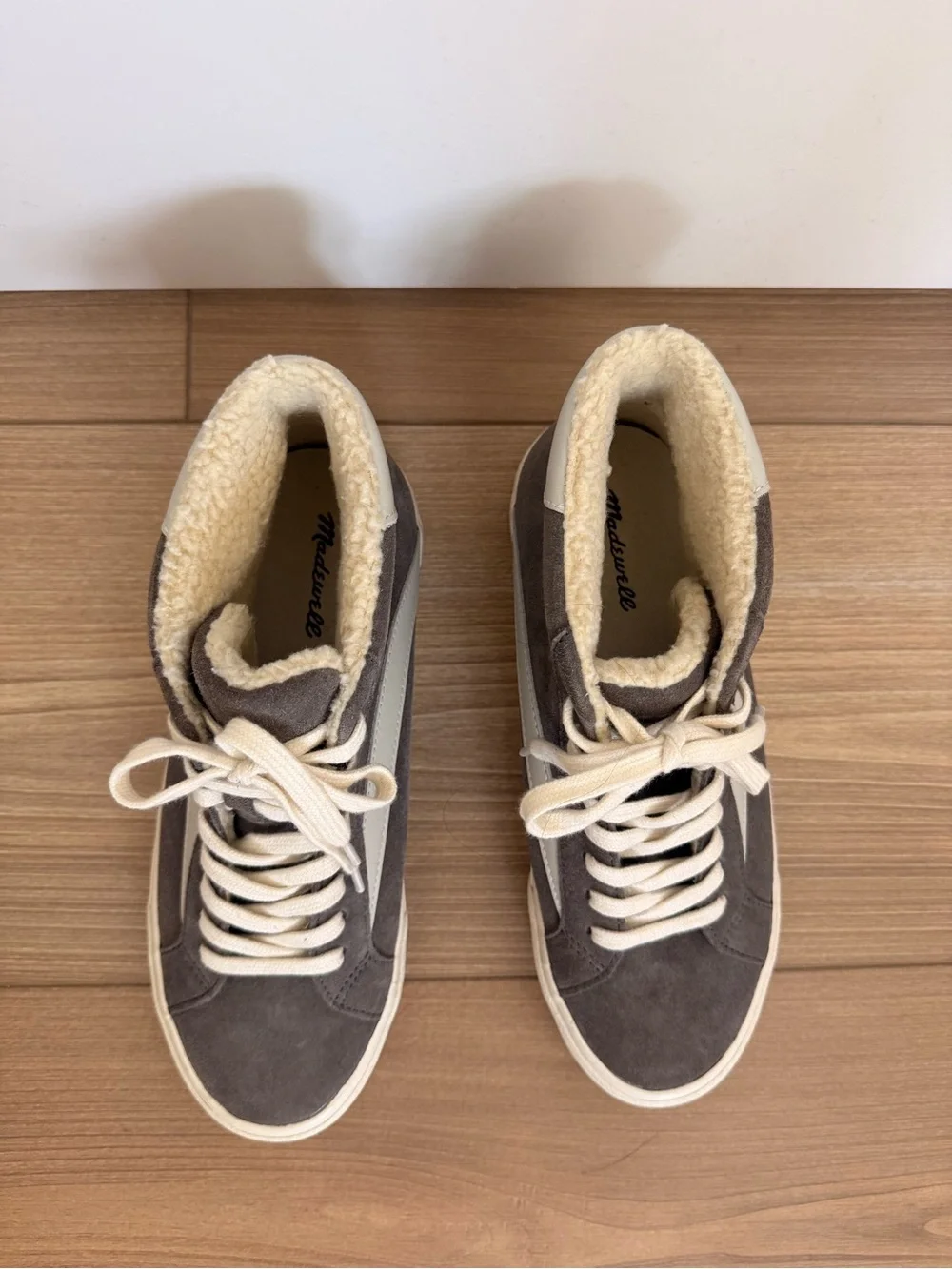 Madewell Sidewalk High top sneaker